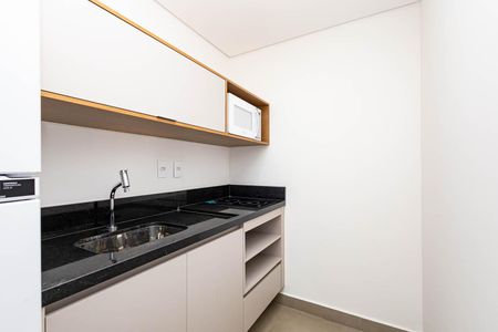 Studio para alugar com 25m², 1 quarto e sem vaga Studio para alugar com 25m², 1 quarto e sem vagaCozinha