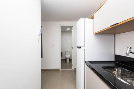 Studio para alugar com 25m², 1 quarto e sem vaga Studio para alugar com 25m², 1 quarto e sem vagaCozinha