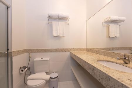 Studio à venda com 34m², 1 quarto e 1 vagaBanheiro da Suíte