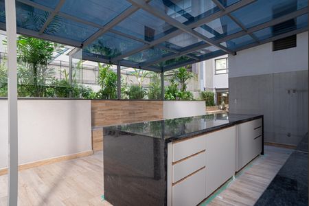 Studio para alugar com 24m², 1 quarto e sem vaga Studio para alugar com 24m², 1 quarto e sem vagaÁrea comum - Espaço Gourmet