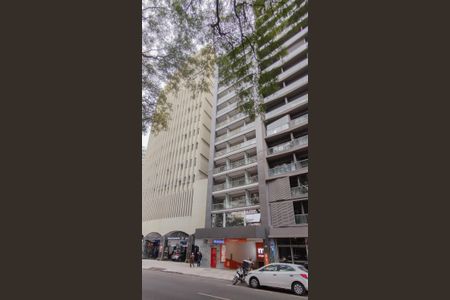 Studio para alugar com 24m², 1 quarto e sem vaga Studio para alugar com 24m², 1 quarto e sem vagaFachada