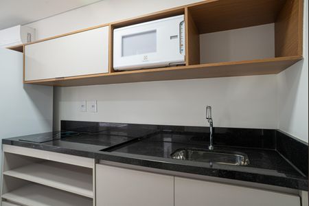 Studio para alugar com 24m², 1 quarto e sem vaga Studio para alugar com 24m², 1 quarto e sem vagaCozinha