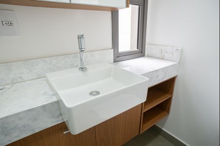 Studio para alugar com 24m², 1 quarto e sem vaga Studio para alugar com 24m², 1 quarto e sem vagaBanheiro