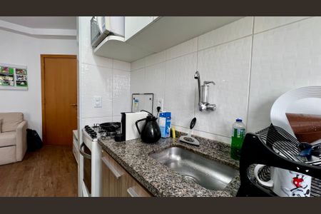 Studio para alugar com 33m², 1 quarto e 1 vaga Studio para alugar com 33m², 1 quarto e 1 vagaCozinha