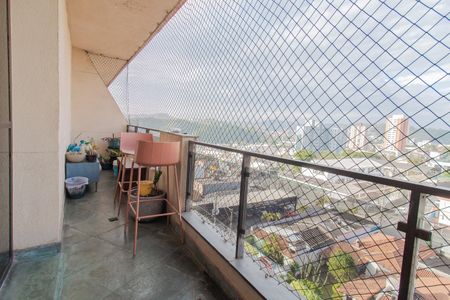 Sacada Sala de apartamento para alugar com 4 quartos, 186m² em Vila Bocaina, Mauá