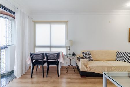 Sala de apartamento para alugar com 1 quarto, 40m² em Jardim Paulistano, São Paulo