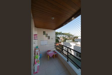 Varanda da Sala de apartamento à venda com 3 quartos, 76m² em Itapoã, Belo Horizonte