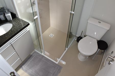 Studio para alugar com 22m², 1 quarto e sem vagaBanheiro do Stúdio