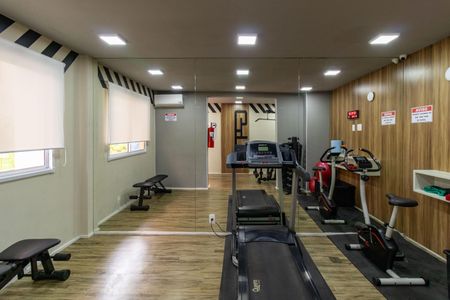 Apartamento à venda com 36m², 2 quartos e sem vaga Apartamento à venda com 36m², 2 quartos e sem vagaÁrea comum - Academia