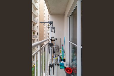 Varanda de apartamento à venda com 2 quartos, 36m² em Bom Retiro, São Paulo