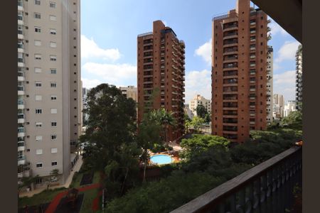 Vista da Varanda de apartamento para alugar com 3 quartos, 142m² em Vila Andrade, São Paulo