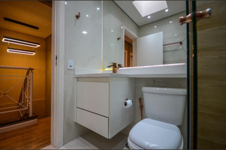 Casa de condomínio à venda com 89m², 2 quartos e 2 vagasBanheiro