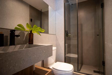 Apartamento à venda com 56m², 2 quartos e 1 vagaBanheiro Social