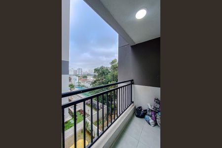 Varanda da Sala de apartamento para alugar com 2 quartos, 40m² em Mooca, São Paulo