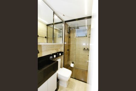 Banheiro Social de apartamento à venda com 1 quarto, 60m² em Vila Amaral, Belo Horizonte