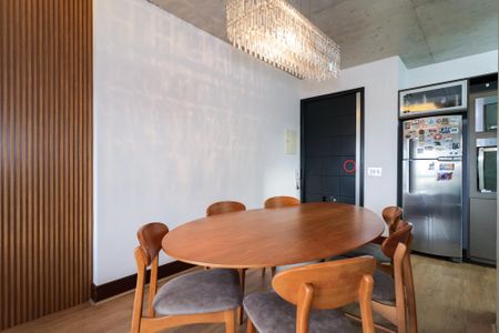 Sala de apartamento para alugar com 1 quarto, 70m² em Panamby, São Paulo