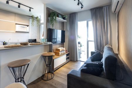 Sala de apartamento à venda com 2 quartos, 59m² em Água Branca, São Paulo