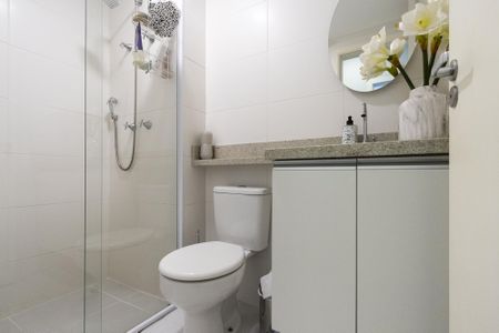 Apartamento à venda com 59m², 2 quartos e 1 vagaBanheiro Social