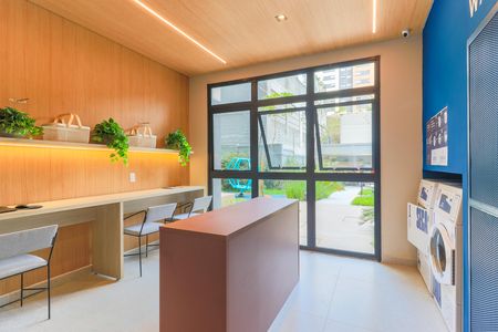 Apartamento para alugar com 27m², 1 quarto e sem vaga Apartamento para alugar com 27m², 1 quarto e sem vagaÁrea comum - Lavanderia