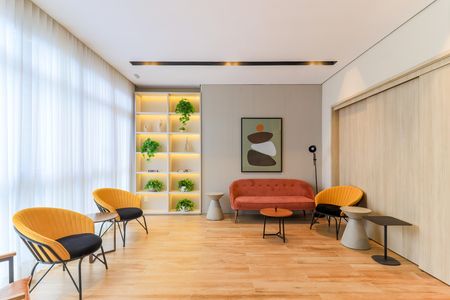 Apartamento para alugar com 27m², 1 quarto e sem vaga Apartamento para alugar com 27m², 1 quarto e sem vagaÁrea comum - Salão de festas