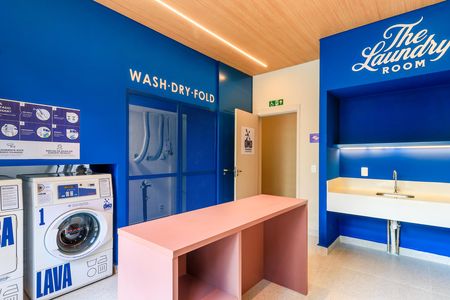 Apartamento para alugar com 27m², 1 quarto e sem vaga Apartamento para alugar com 27m², 1 quarto e sem vagaÁrea comum - Lavanderia