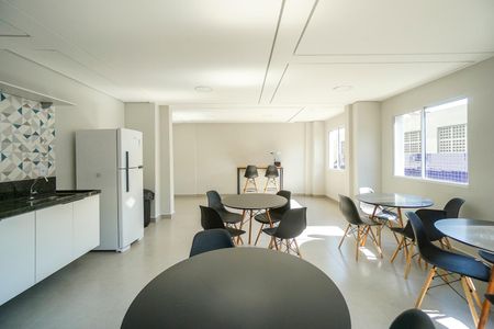 Apartamento à venda com 40m², 2 quartos e sem vagaÁrea comum - Espaço gourmet