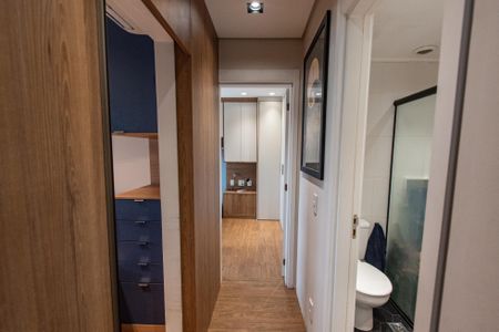 Apartamento à venda com 70m², 2 quartos e 1 vagaCorredor