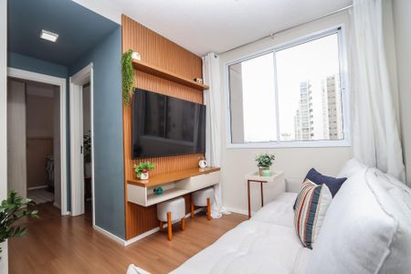 Apartamento à venda com 43m², 2 quartos e 1 vagaSala