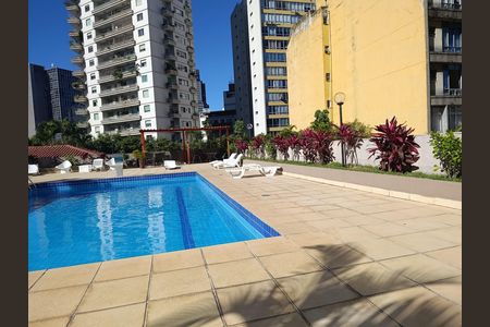Apartamento para alugar com 32m², 1 quarto e 1 vaga Apartamento para alugar com 32m², 1 quarto e 1 vagaPiscina