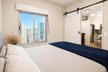 Quarto de apartamento para alugar com 1 quarto, 32m² em Bela Vista, São Paulo