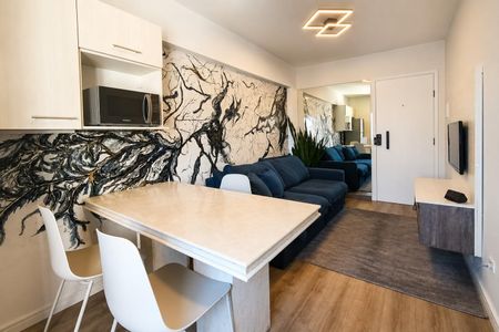 Apartamento para alugar com 32m², 1 quarto e 1 vaga Apartamento para alugar com 32m², 1 quarto e 1 vagaSala