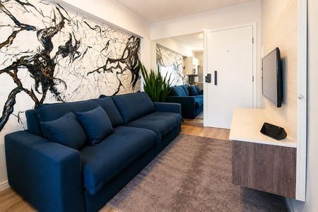 Sala de apartamento para alugar com 1 quarto, 32m² em Bela Vista, São Paulo