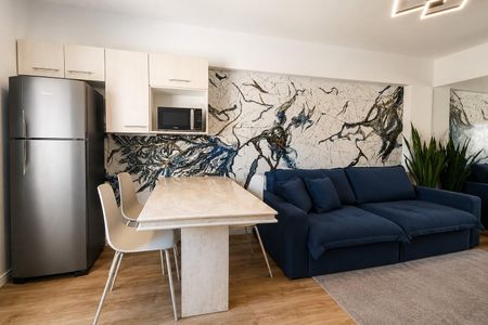 Apartamento para alugar com 32m², 1 quarto e 1 vaga Apartamento para alugar com 32m², 1 quarto e 1 vagaSala