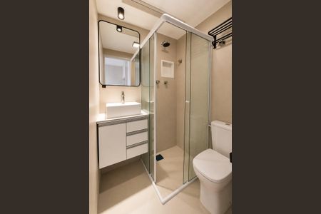 Apartamento para alugar com 32m², 1 quarto e 1 vaga Apartamento para alugar com 32m², 1 quarto e 1 vagaBanheiro