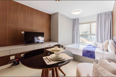 Studio para alugar com 26m², 1 quarto e sem vaga Studio para alugar com 26m², 1 quarto e sem vagaSala/Quarto