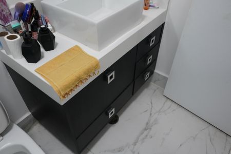 Apartamento à venda com 129m², 3 quartos e 2 vagasBanheiro do Quarto