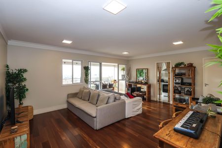 Sala de apartamento à venda com 3 quartos, 128m² em Vila Gumercindo, São Paulo