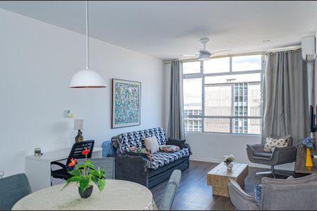 Sala de apartamento para alugar com 1 quarto, 56m² em Centro, Florianópolis