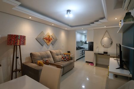 Sala de apartamento à venda com 3 quartos, 80m² em Igara, Canoas