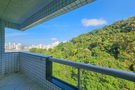 Varanda da Sala de apartamento para alugar com 2 quartos, 200m² em Barra Funda, Guarujá