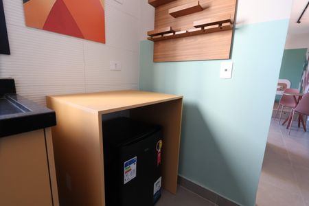Studio à venda com 27m², 1 quarto e sem vagaCozinha