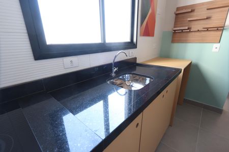 Studio à venda com 27m², 1 quarto e sem vagaCozinha
