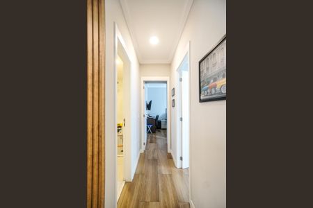 Apartamento à venda com 67m², 2 quartos e 1 vagaCorredor dos quartos