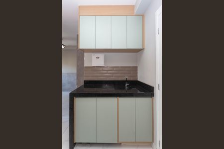 Studio para alugar com 24m², 1 quarto e sem vaga Studio para alugar com 24m², 1 quarto e sem vagaCozinha