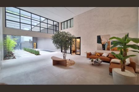 Studio para alugar com 24m², 1 quarto e sem vaga Studio para alugar com 24m², 1 quarto e sem vagaÁrea Comum - Hall Social