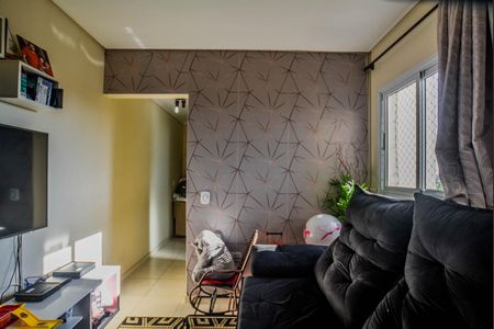Sala de apartamento à venda com 2 quartos, 100m² em Parque Capuava, Santo André