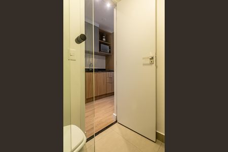 Studio à venda com 25m², 1 quarto e sem vagaBanheiro 