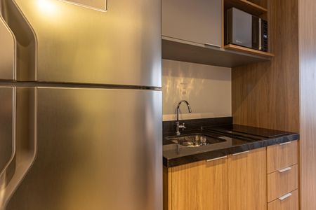 Studio à venda com 25m², 1 quarto e sem vagaCozinha