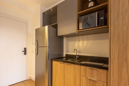 Studio à venda com 25m², 1 quarto e sem vagaCozinha