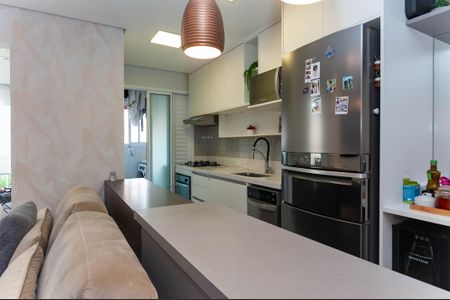 Apartamento à venda com 84m², 2 quartos e 1 vagaCozinha Americana